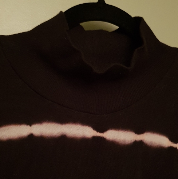 NWOT Wild Fable Turtleneck Tie-Dye Sweatshirt - Picture 3 of 5